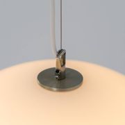 Mid-century glass pendant light (Denmark, 1970s).