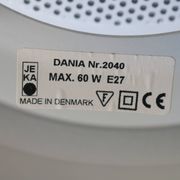 Silver Danish Jeka Metaltryk pendant Lamp - Model Dania 3020