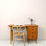 Scandinavian modernism 1960s desk
