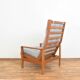 Mid-Century Danish Oak Armchair by Leif Alring for Madsen & Schubell, 1960s