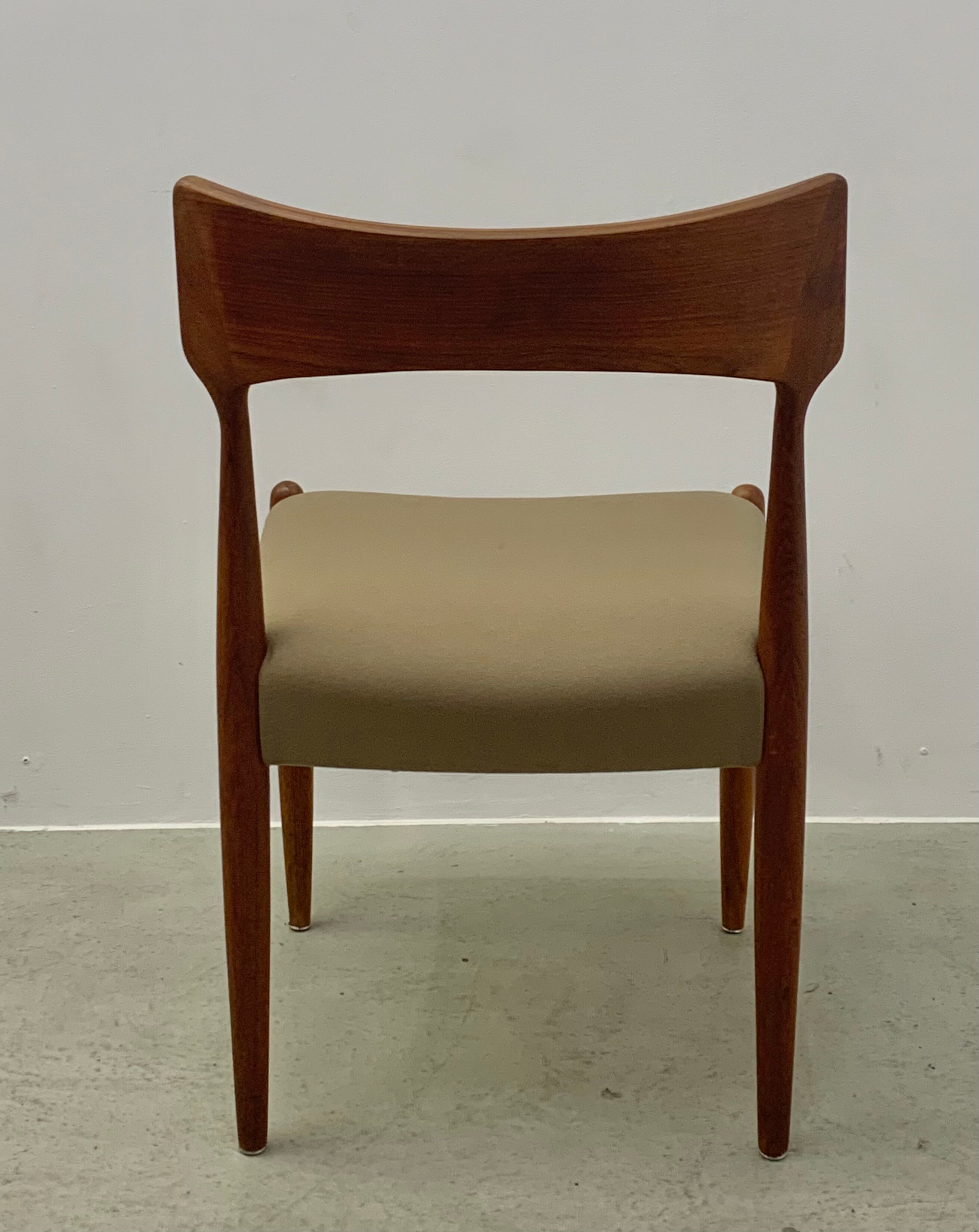 4xDanish Teak Dining Chairs by Bernard Petersen 1960s