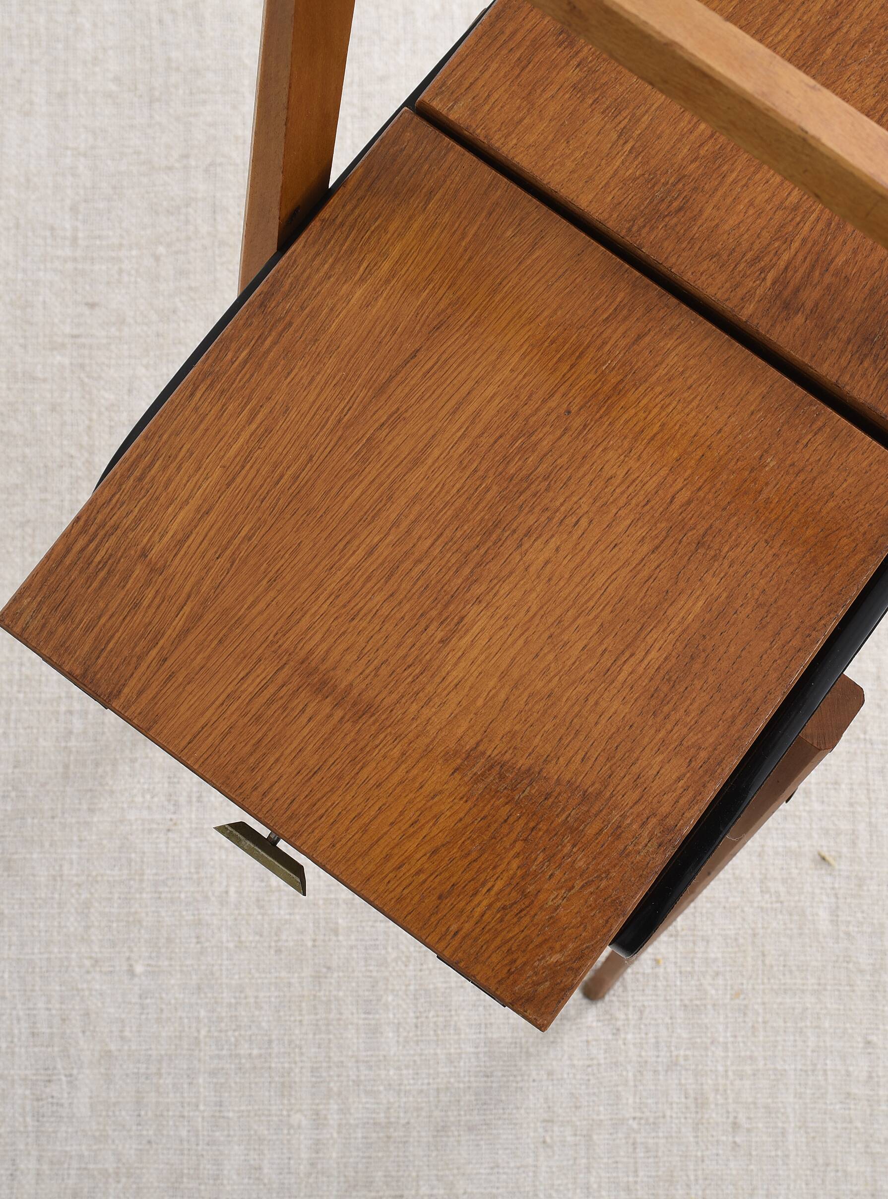 Old sewing box, worker, vintage 1950s