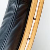 Siesta lounge chair set in Norwegian leather with ottoman by Ingmar Relling for Ekornes