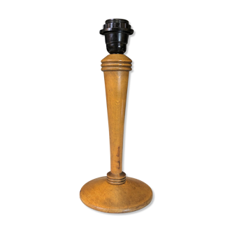 Vintage wooden lamp foot