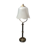 Bronze and brass lamp 1900