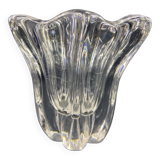 Crystal vase signed DAUM