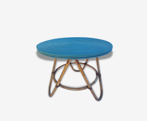 Table low rattan