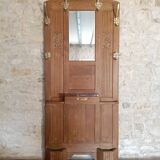 Coat rack solid oak wardrobe