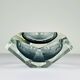 Murano glass ashtray Sommerso, Italy, 1970s