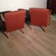 Paire de fauteuils vintage