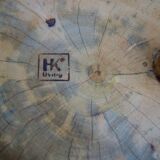 Pair of low tables harnesses mango wood