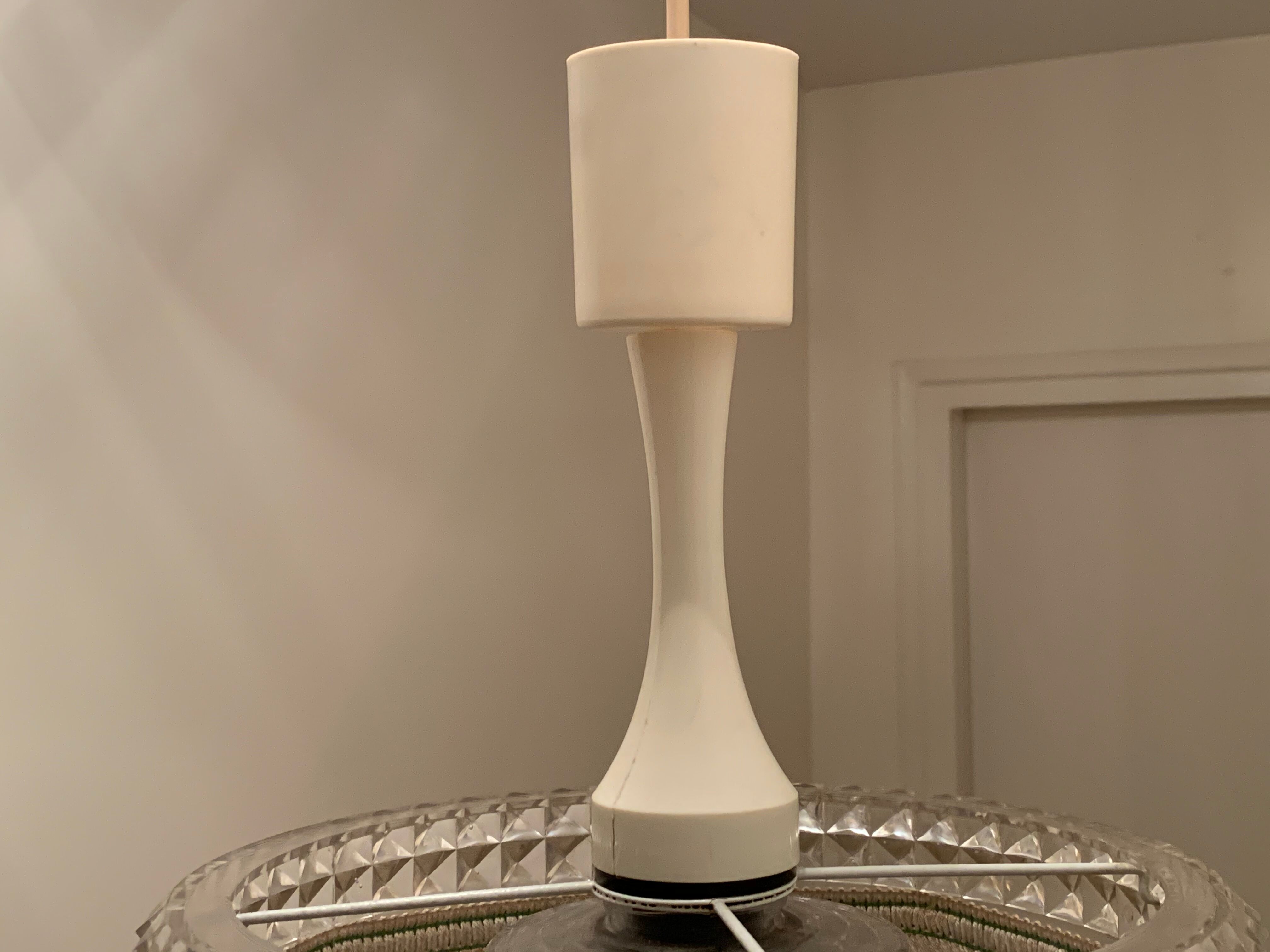 Glass and plexiglass suspension 1970