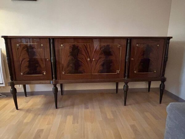 Buffet de type Louis 16 bois et placage acajou