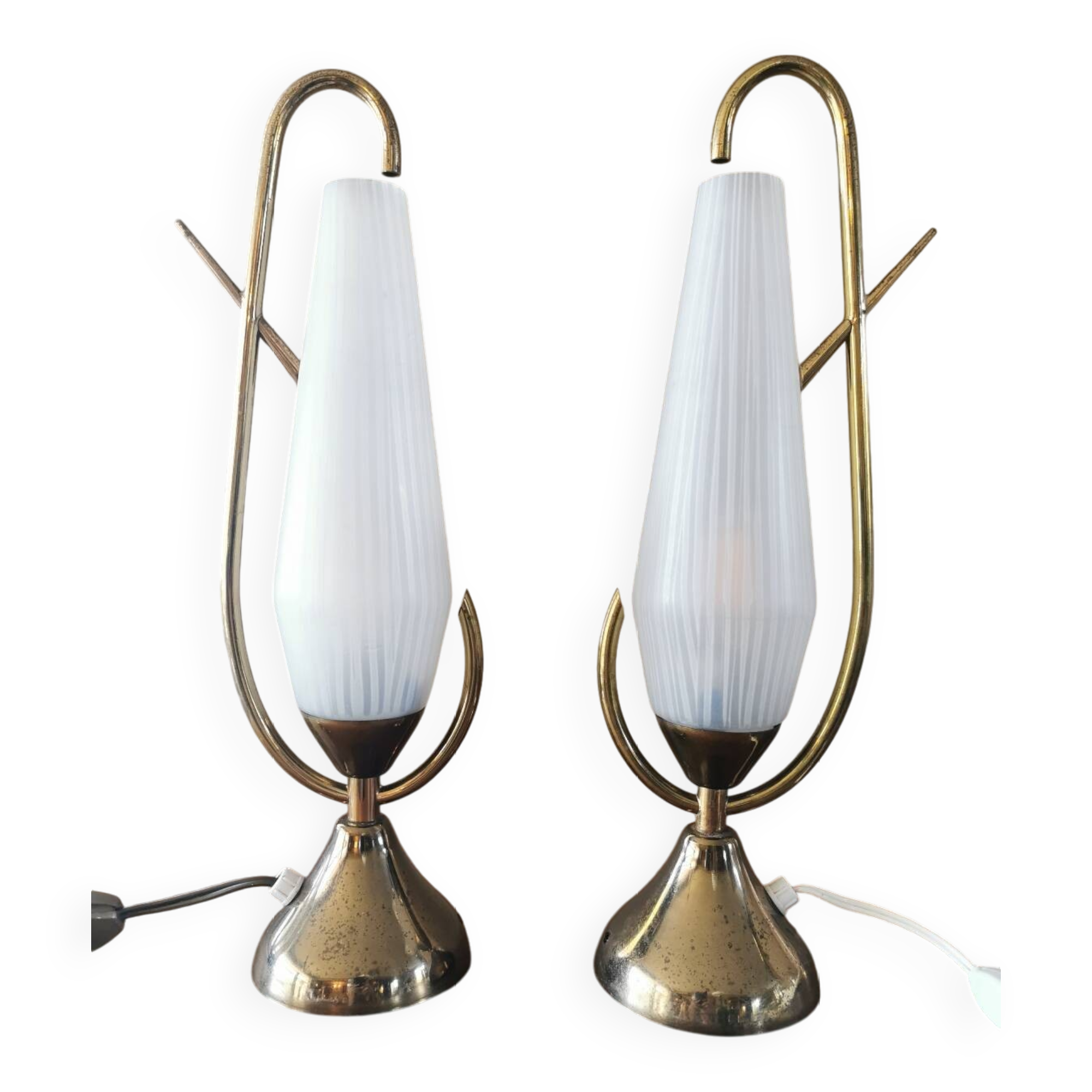 Pair of vintage Arlus lamps