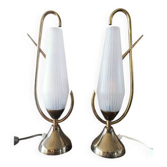 Pair of vintage Arlus lamps