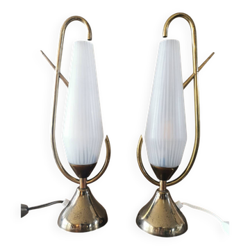 Pair of vintage Arlus lamps