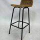 Tabouret de bar vintage Dirk van Sliedregt Rohe Noordwolde 1960 Pays-Bas