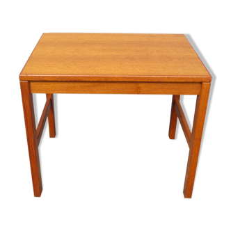 Scandinavian teak bedside side table