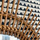 Rattan mirror 1960 48x60cm
