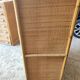 Armoire deux portes en osier et bambou