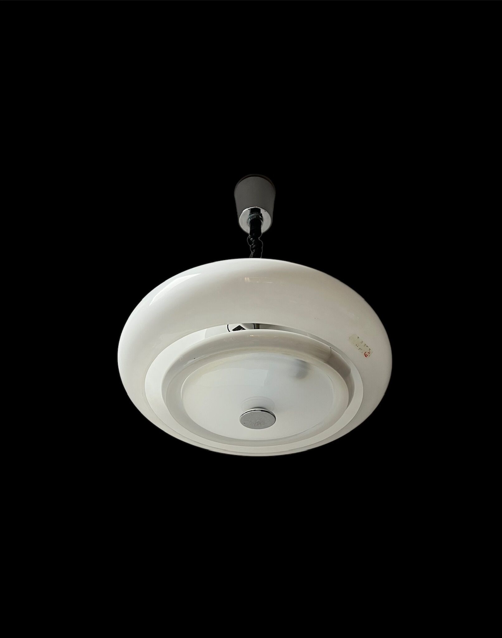 Vintage 60s, mid century hanging lamp, Fratelli Giannelli Firenze Italy