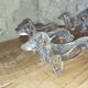 Set of 12 Danone knife rests – Dogs – Bakelite / hard plastic – Year