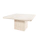 Table basse vintage travertin