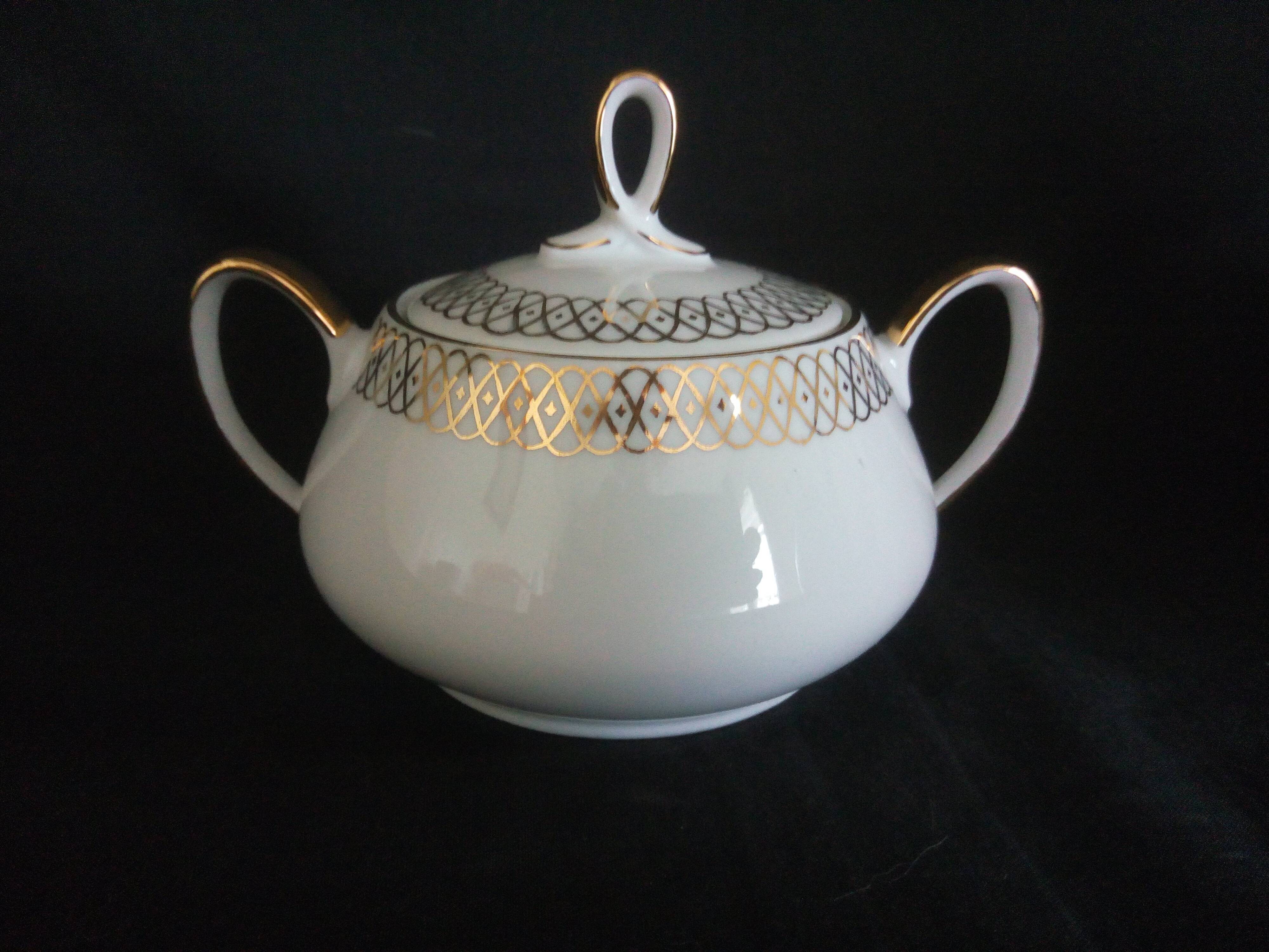 German porcelain coffee set Oscar Schaller (1921 - 1935)