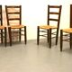 Chaises rustiques années 60/70