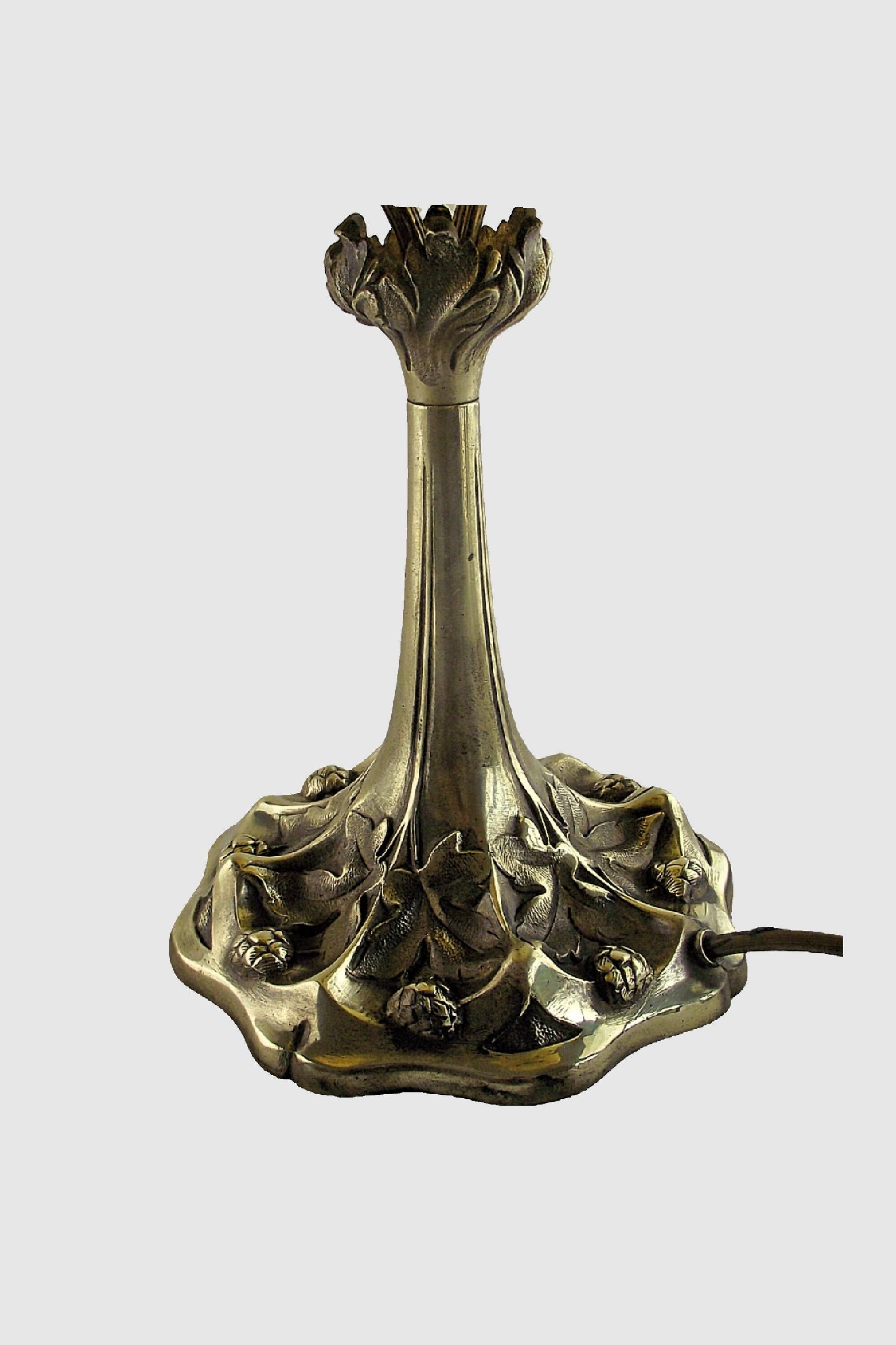 Art Nouveau lamp H 46cm