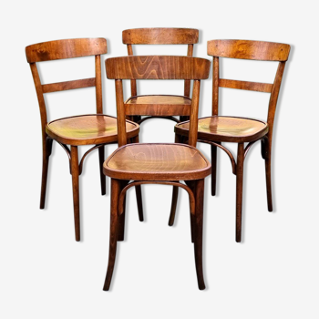 4 chaises Thonet et Horgen-Glaris années 40