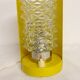 Metal and glass table lamp. Spain, 1970s.