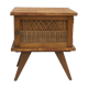 Rattan bedside 60