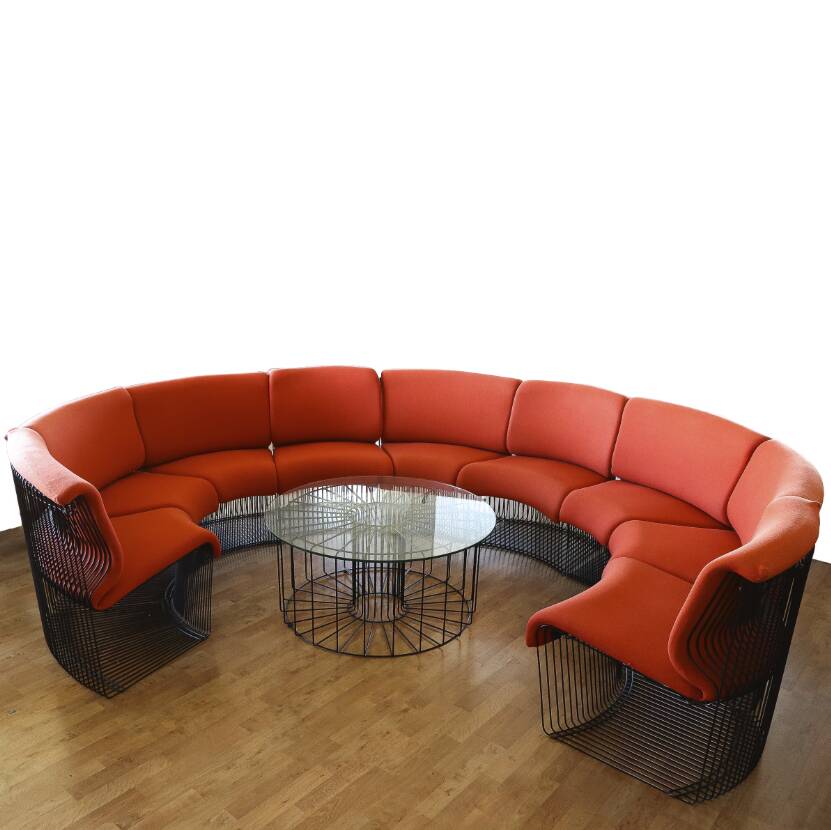Verner Panton Pantonova Lounge set
