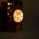 Vintage Danish Design Vitrika Suspension, brass & glass
