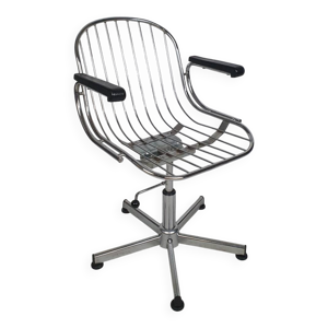 Fauteuil pivotant vintage