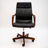 Vintage leather office chair