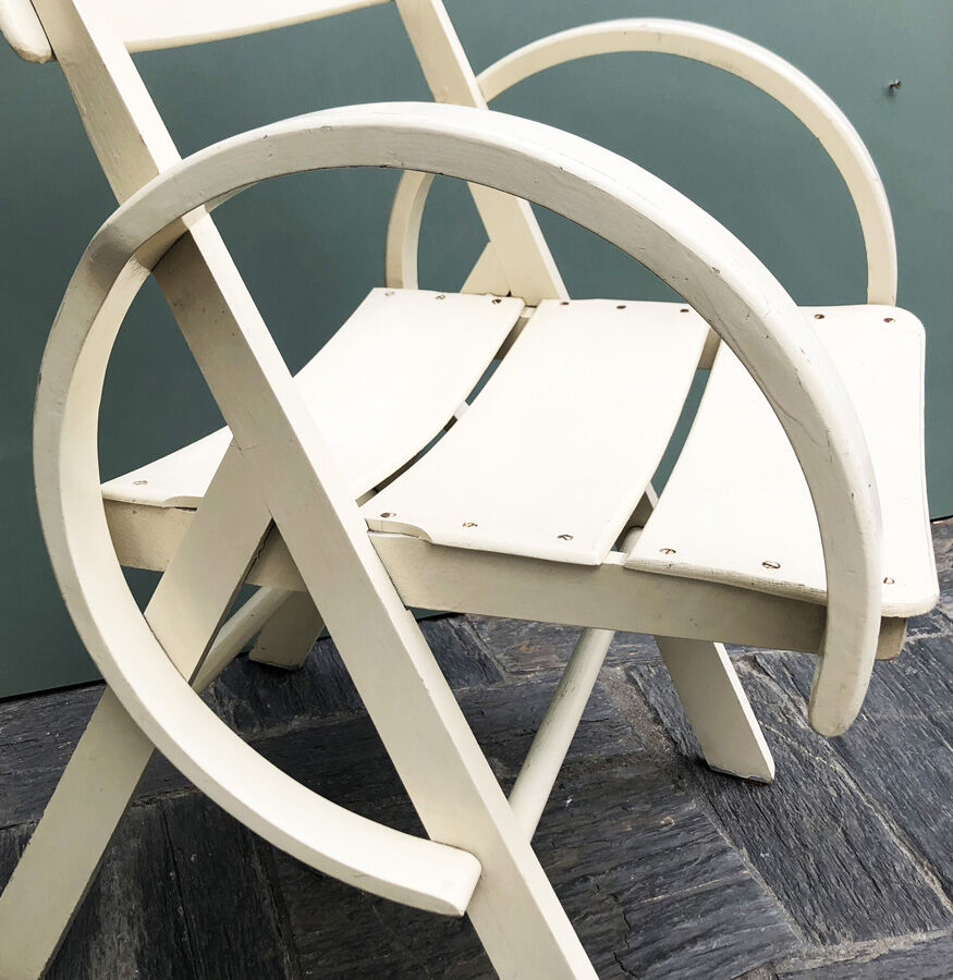 Set 3 garden armchairs 60