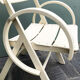 Set 3 garden armchairs 60