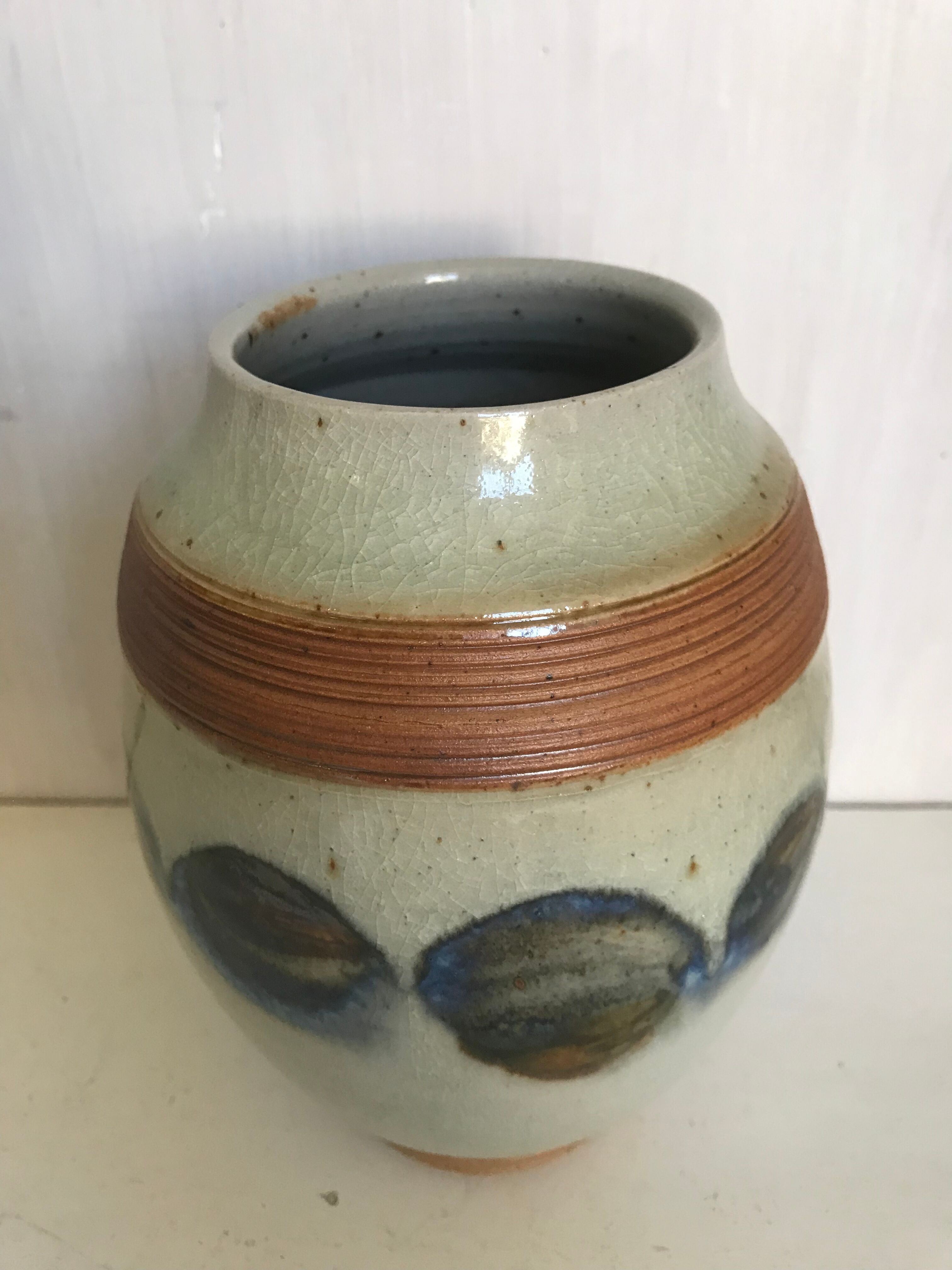 Vintage sandstone vase