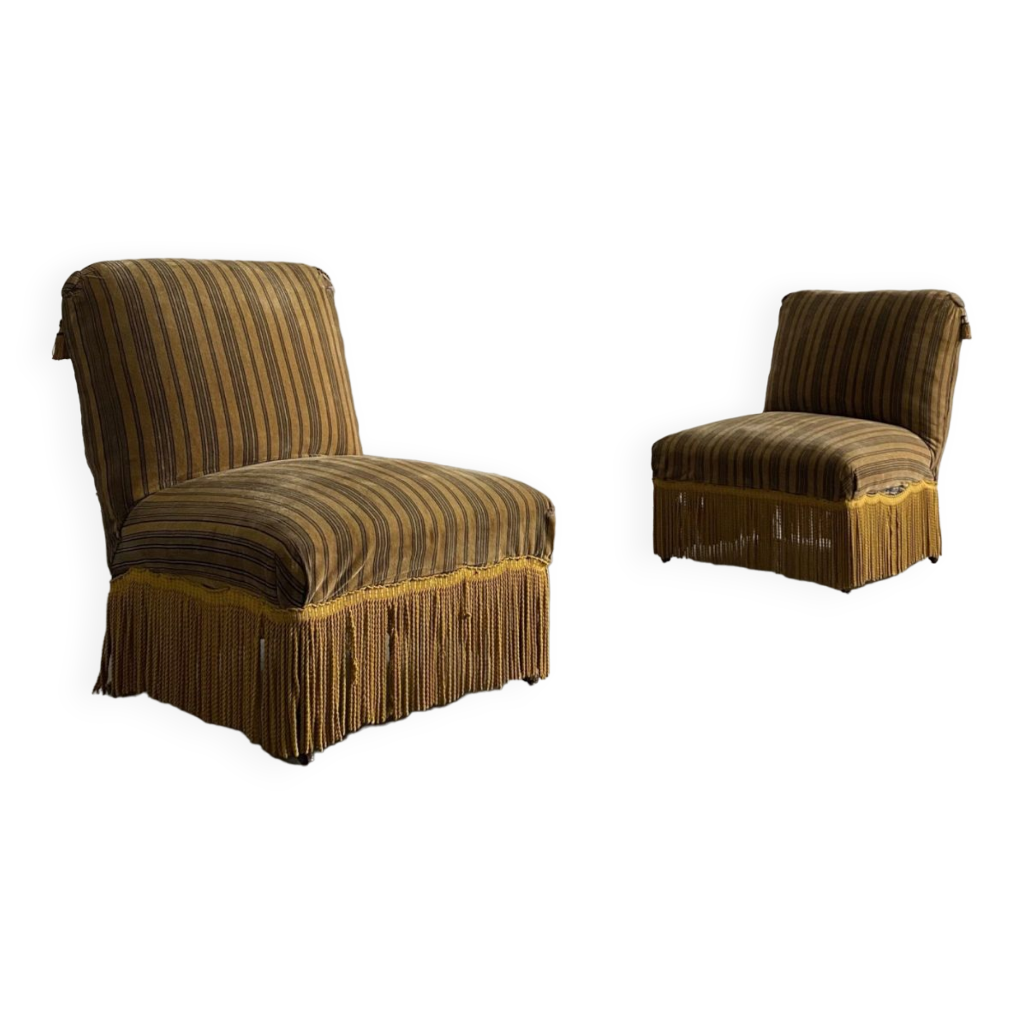 Pair of napoleon 3 chairs