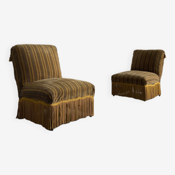 Pair of napoleon 3 chairs
