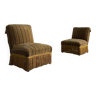 Paire de chaises Napoleon III