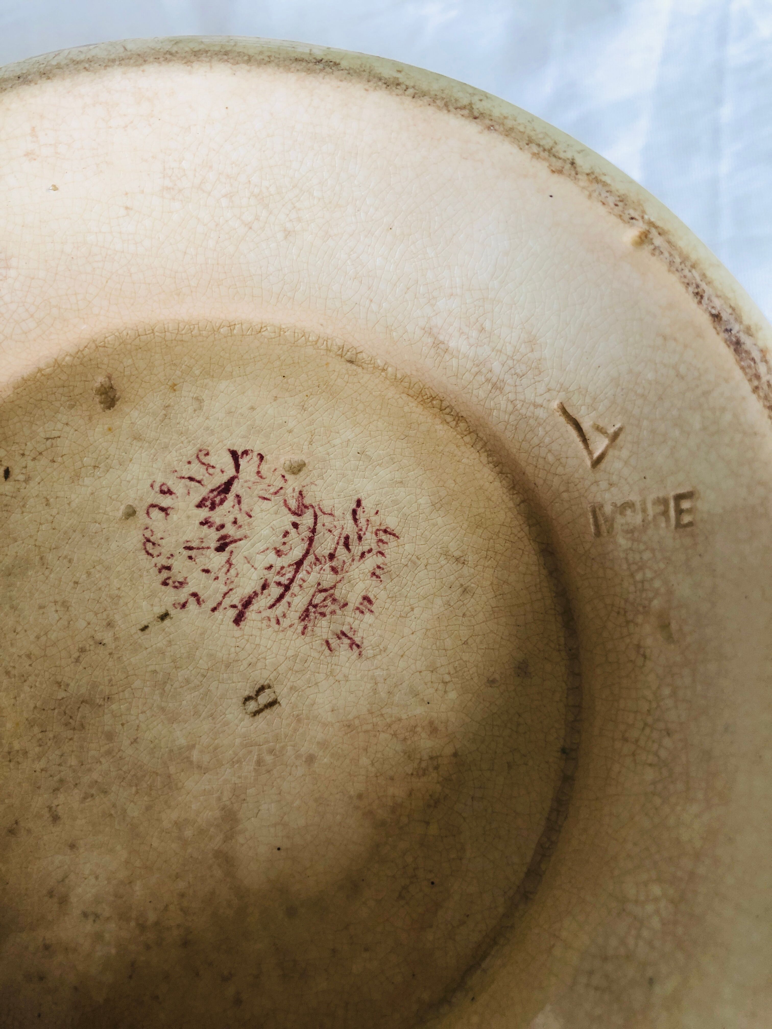 Iron earth soup bowl