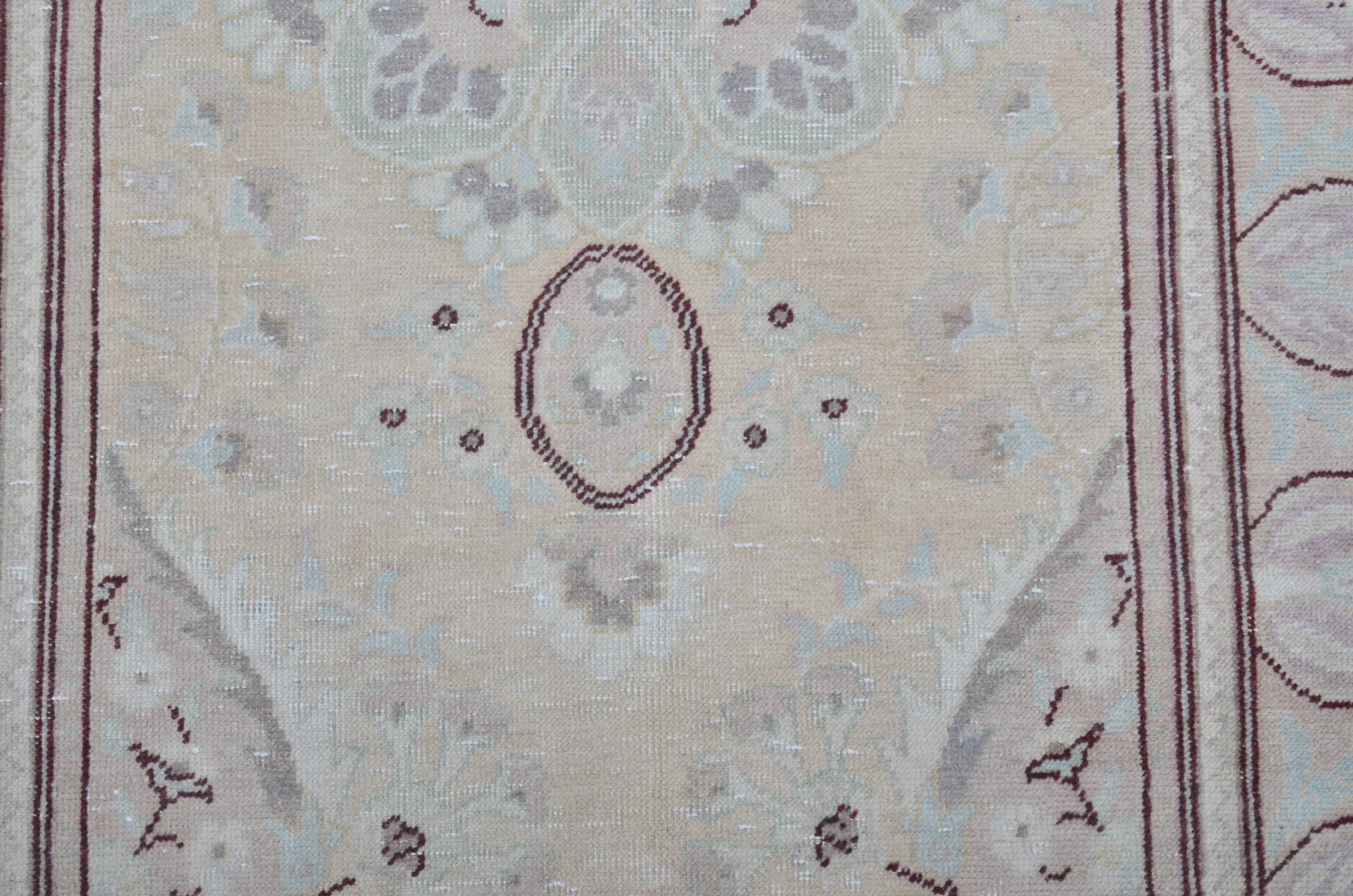 Oushak Vintage Small Turkish Rug sku3428