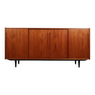 Buffet en teck, design danois, années 1970, production : Danemark