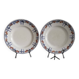 Earthenware soup plates, Moulin des Loups Orchies