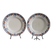 Earthenware soup plates, Moulin des Loups Orchies