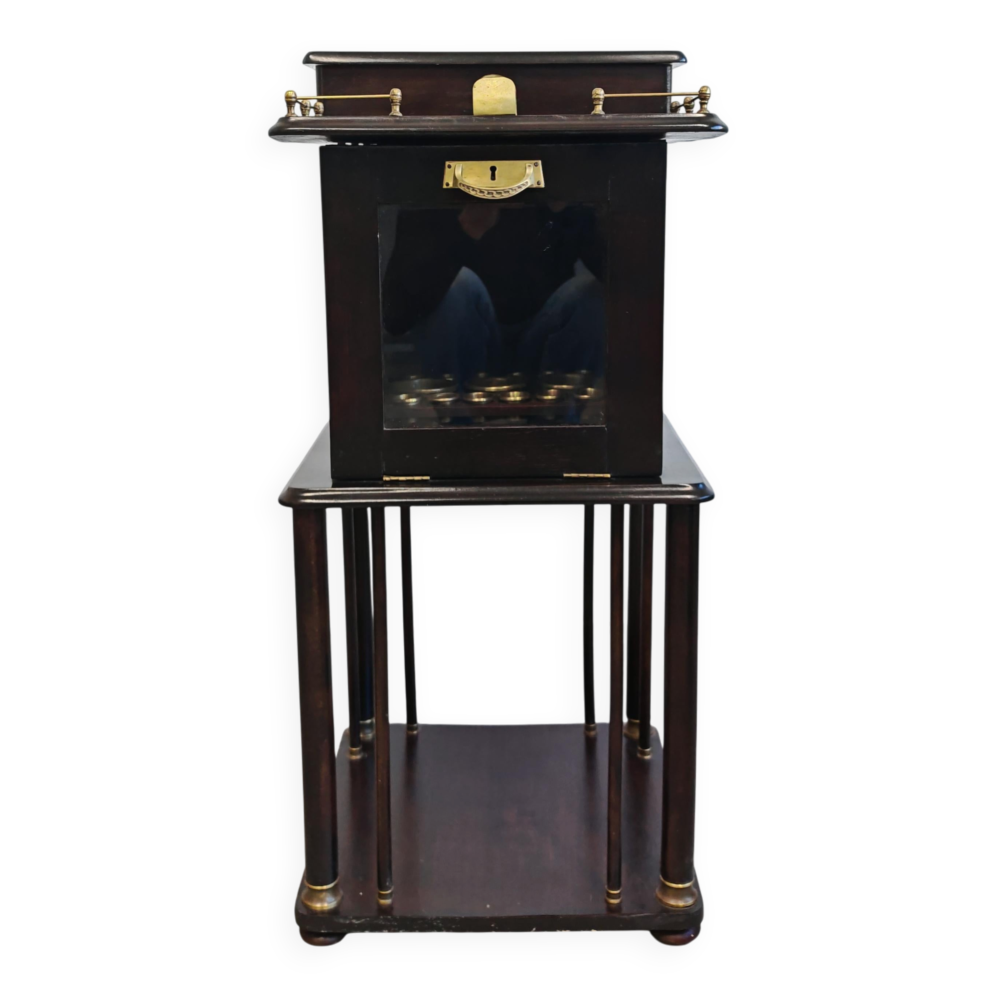 Antique Jugendstil Cigar Humidor Buffet circa 1910