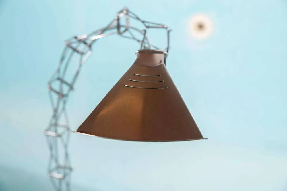 Postmodern Lumina floor lamp, minimalist Italian design lamp.